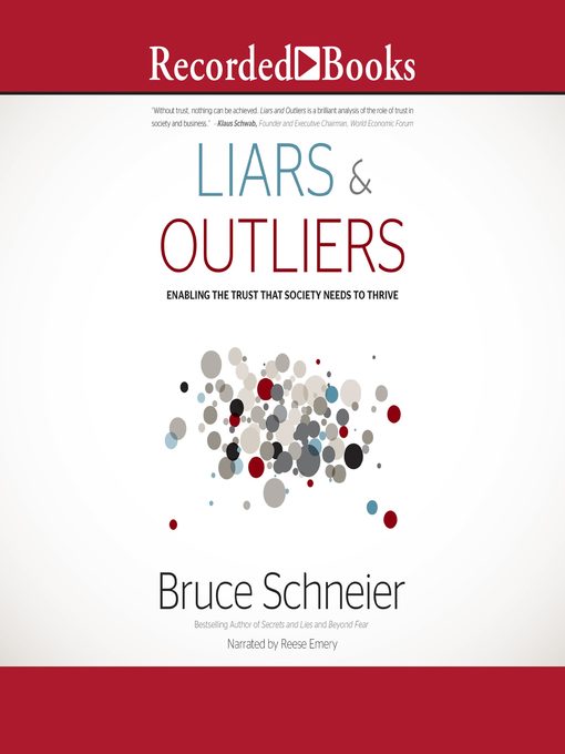 Title details for Liars and Outliers by Bruce Schneier - Available
